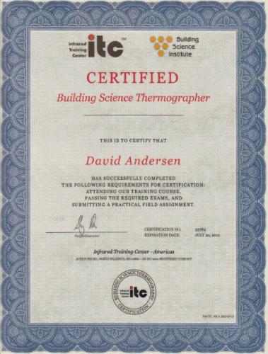 Building Science Certificate