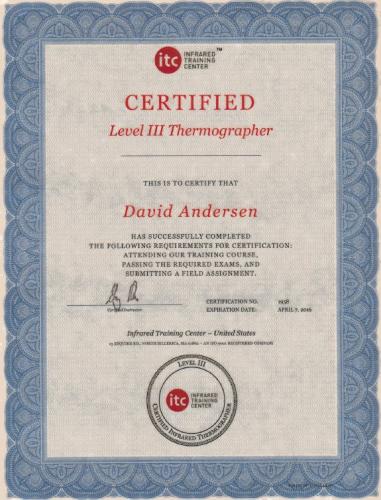 Lvl III Certification